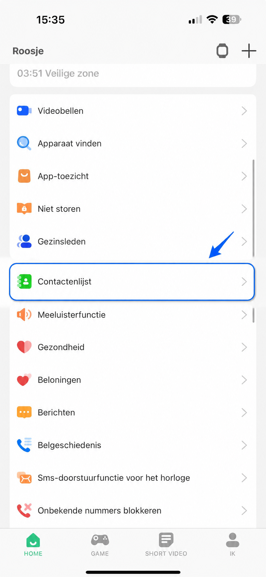 Voeg contacten toe